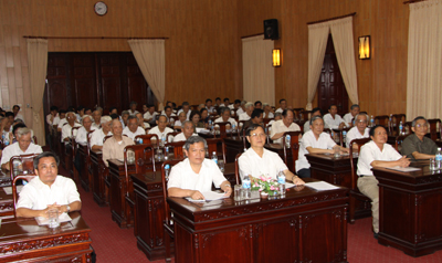 Hưng Yên Lấy ý kiến góp ý kiểm điểm đối với tập thể và uỷ viên Ban Thường vụ Tỉnh uỷ